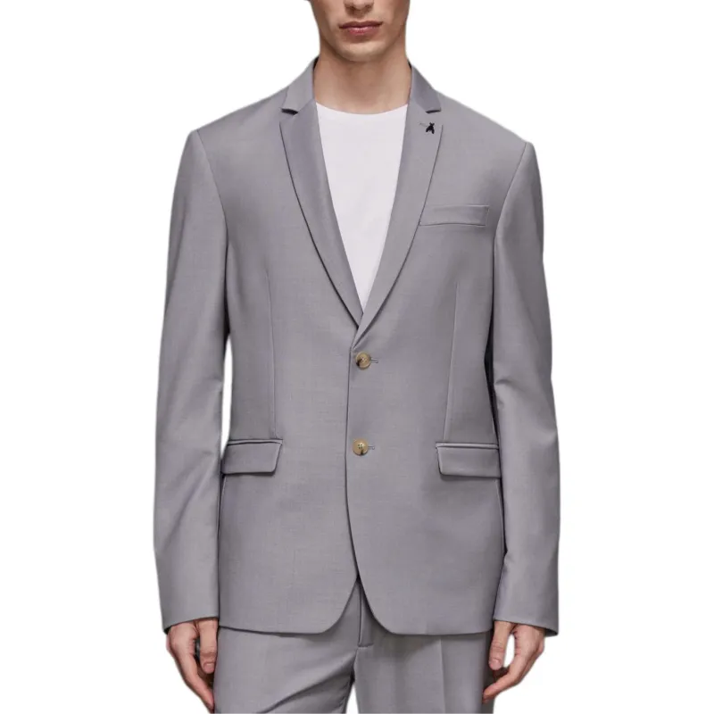 Patrizia Pepe SS25 Jackets & Coats Men's Gray-1