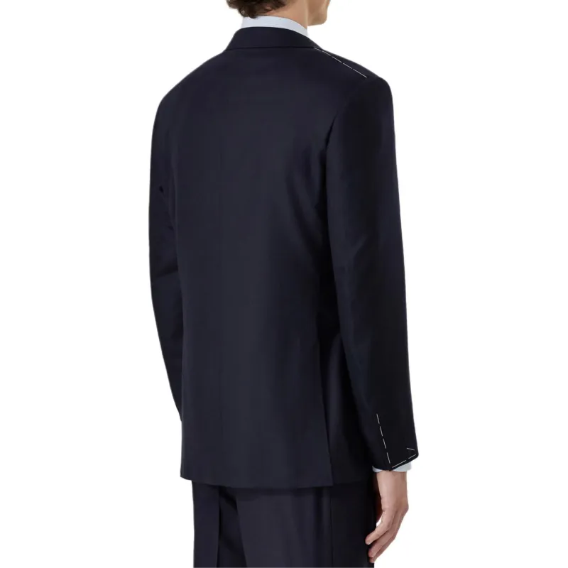 CANALI Business Suit Coat Men's Marine Blue-3