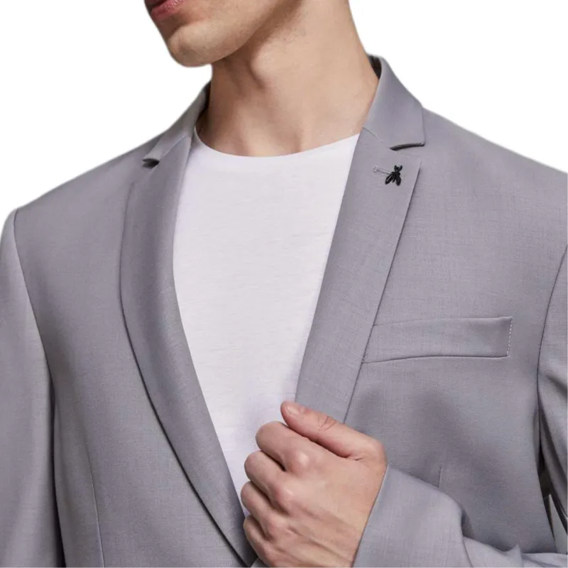 Patrizia Pepe SS25 Jackets & Coats Men's Gray-6