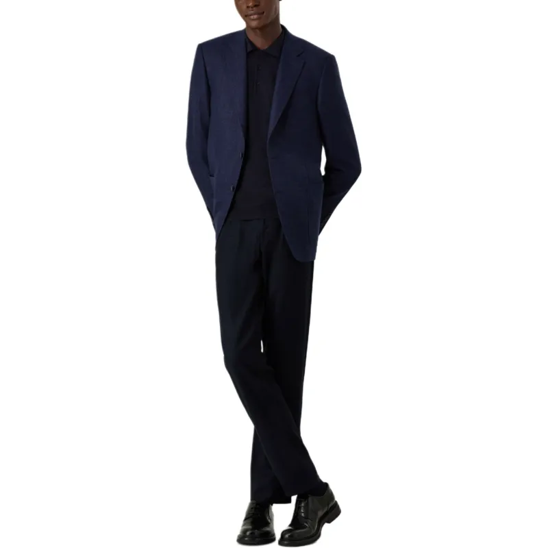CANALI Business Suit Coat Men's Blue-3