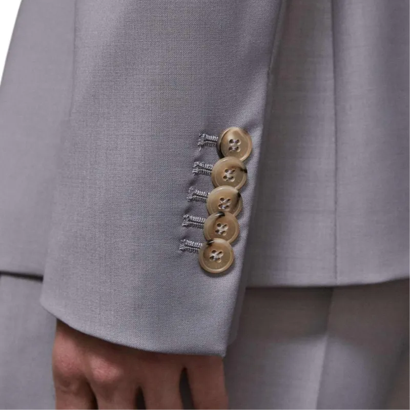 Patrizia Pepe SS25 Jackets & Coats Men's Gray-7