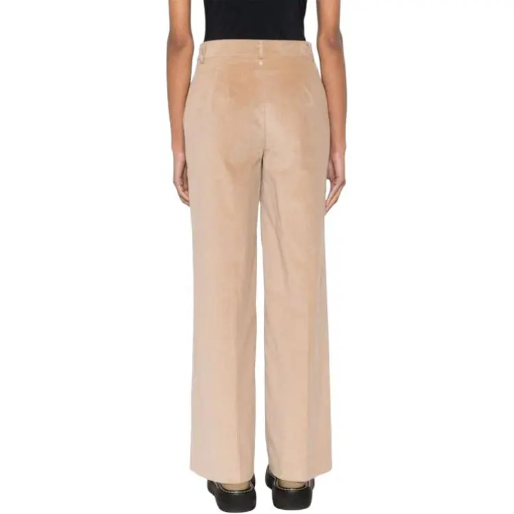 Lorena Antoniazzi Corduroy High waist Wide leg Trousers-2