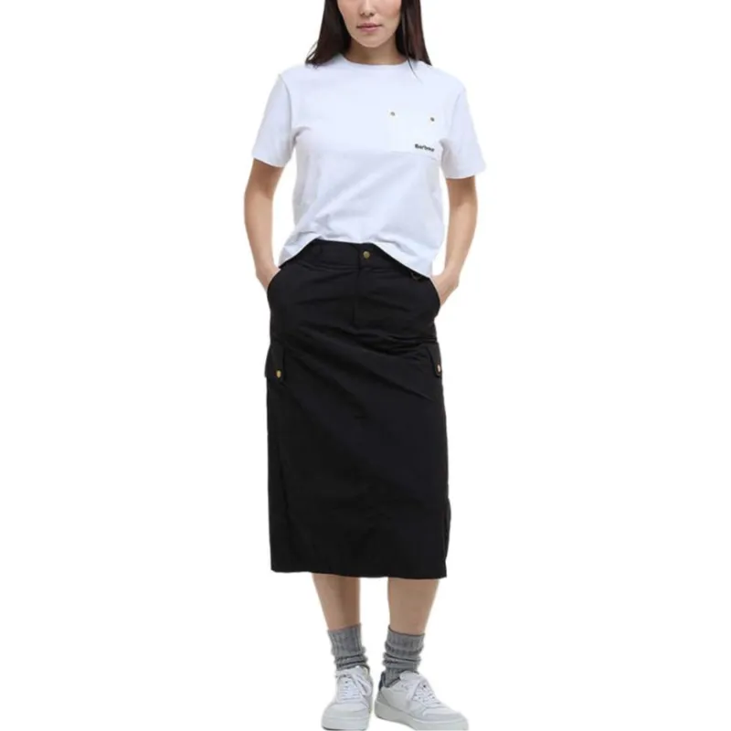 BARBOUR Regular T Shirt Women's White-3