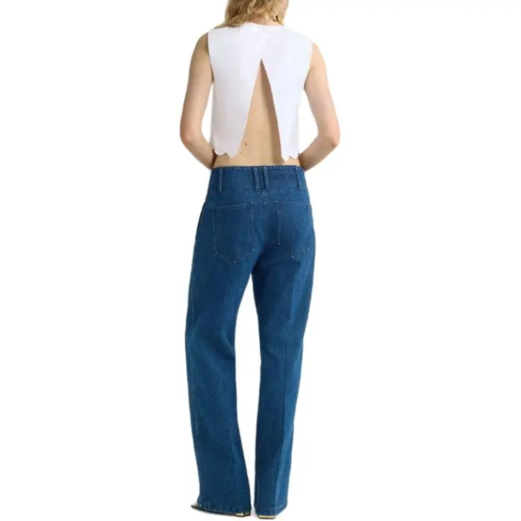 Patou Poplin Crop Top-2