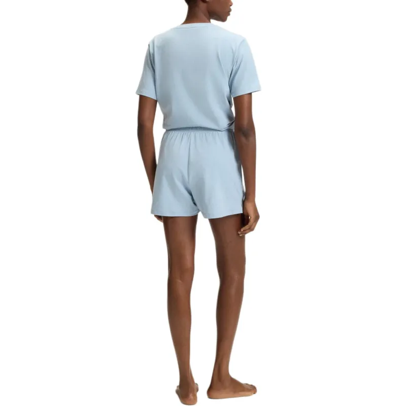 HUGO BOSS Pajama Pants Women's Light Blue-3