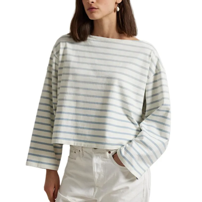 Polo Ralph Lauren T Shirt Women's Blue White-1