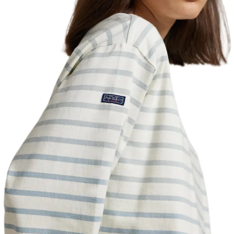 Polo Ralph Lauren T Shirt Women's Blue White-4