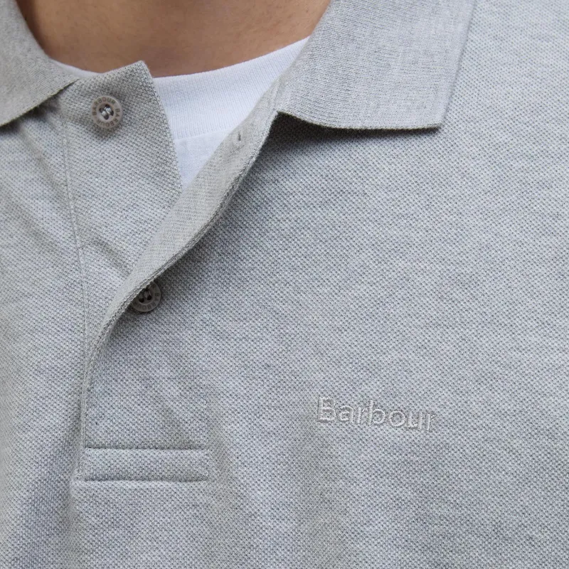 BARBOUR SS25 Polo Shirt Unisex Gray-4