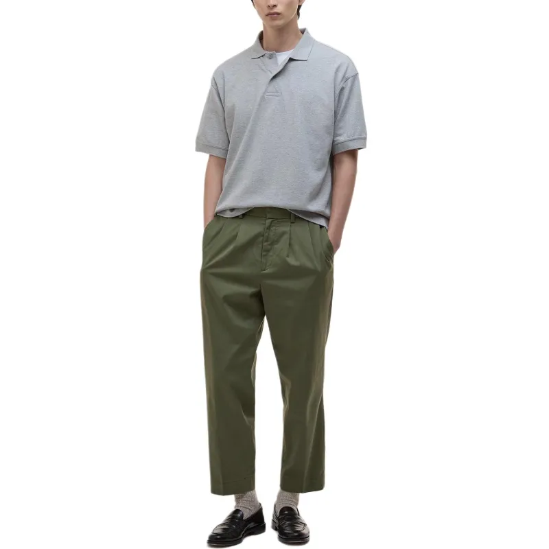 BARBOUR SS25 Polo Shirt Unisex Gray-2