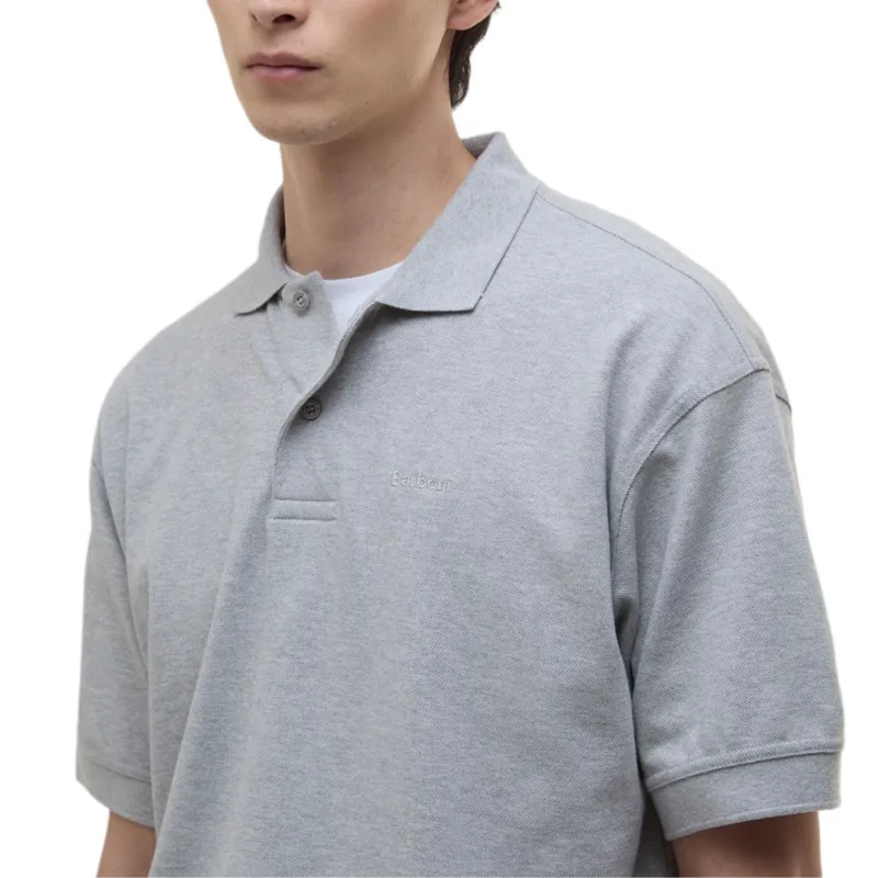 BARBOUR SS25 Polo Shirt Unisex Gray-5