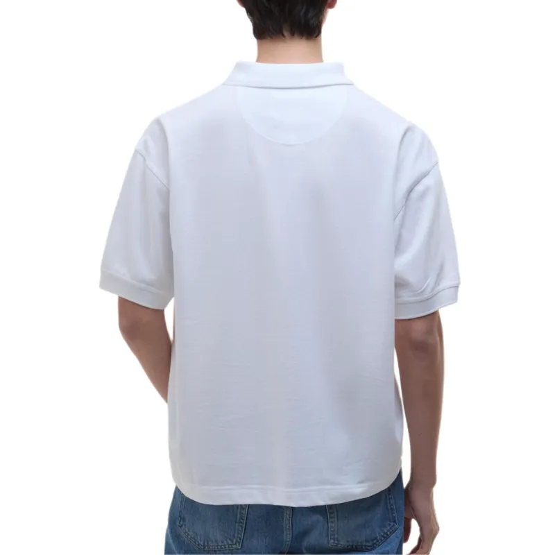 BARBOUR Polo Shirts Men White-3