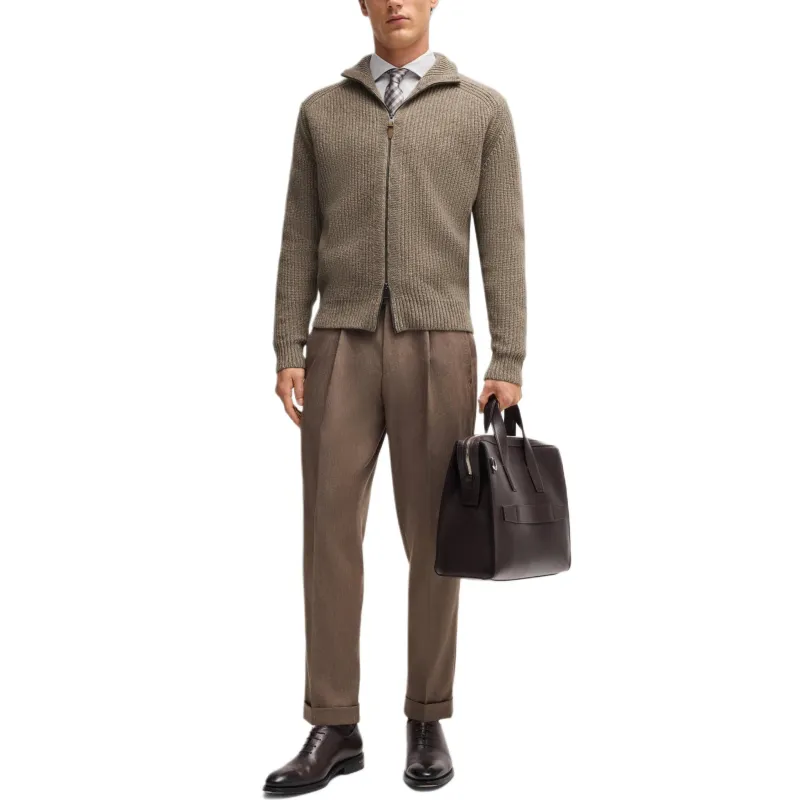 HUGO BOSS Sweater Men's Light Brown-2