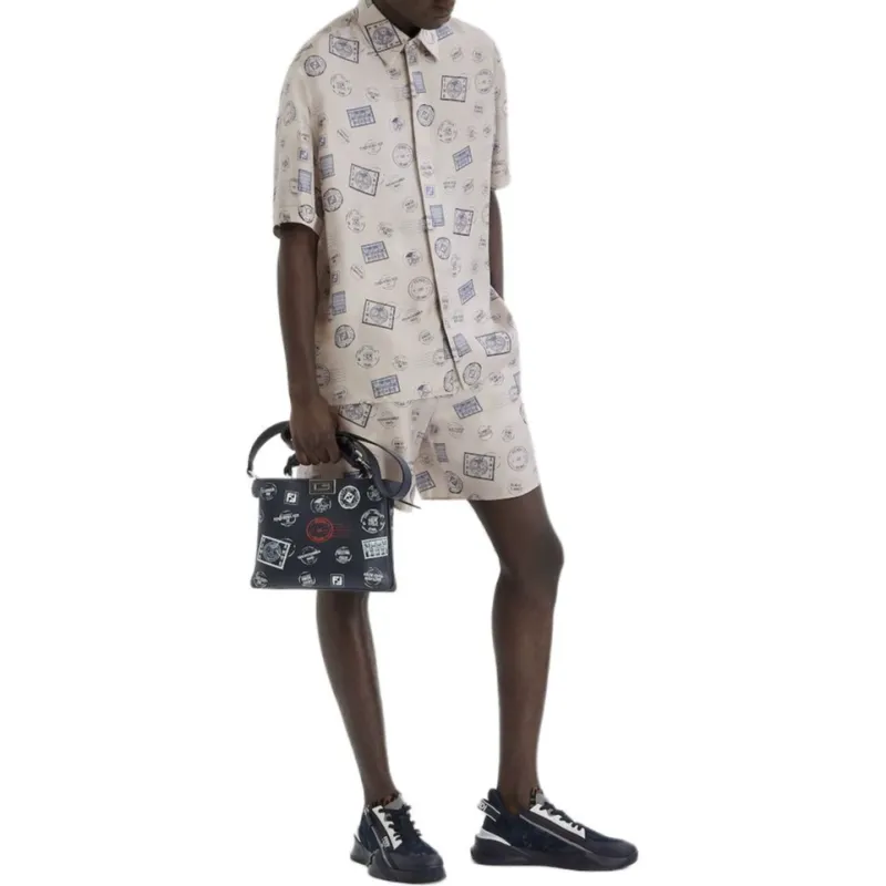 FENDI SS25 Casual Shorts Men's White-2