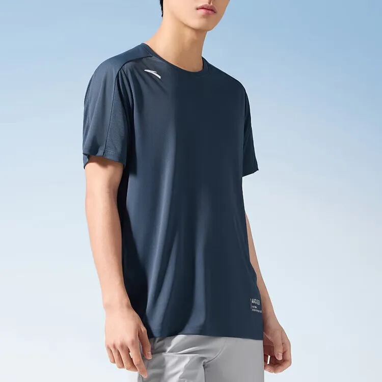 Anta Variety Training Collection T Shirt Men's Dark Well Gray-3