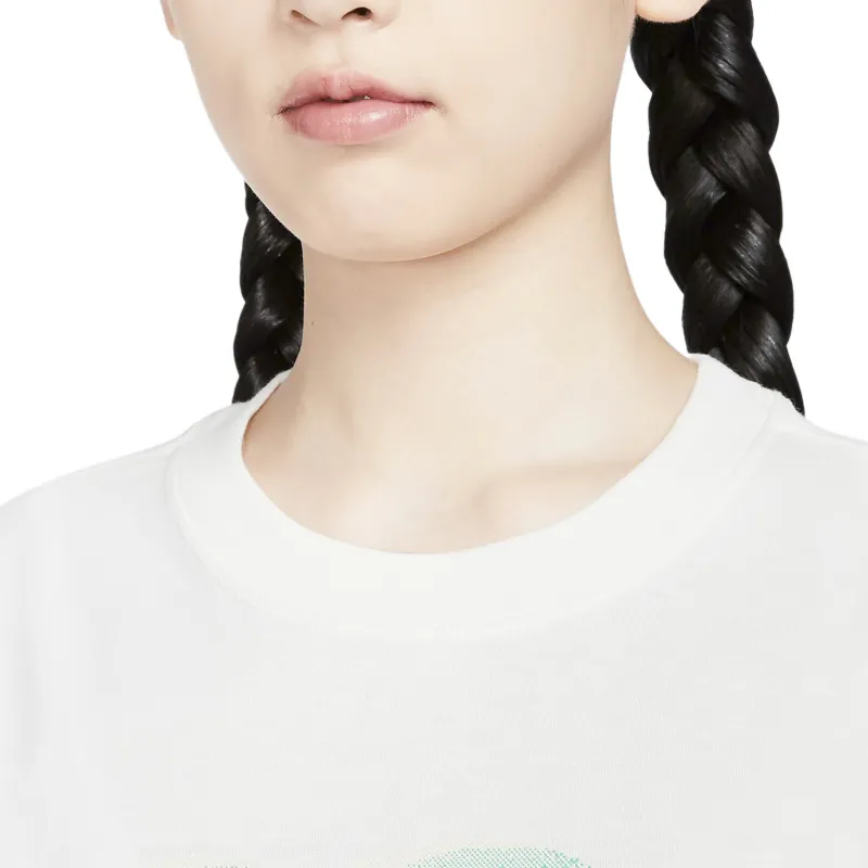 Nike Sportswear Essentials Series T-Shirt Women's Sail Color-5
