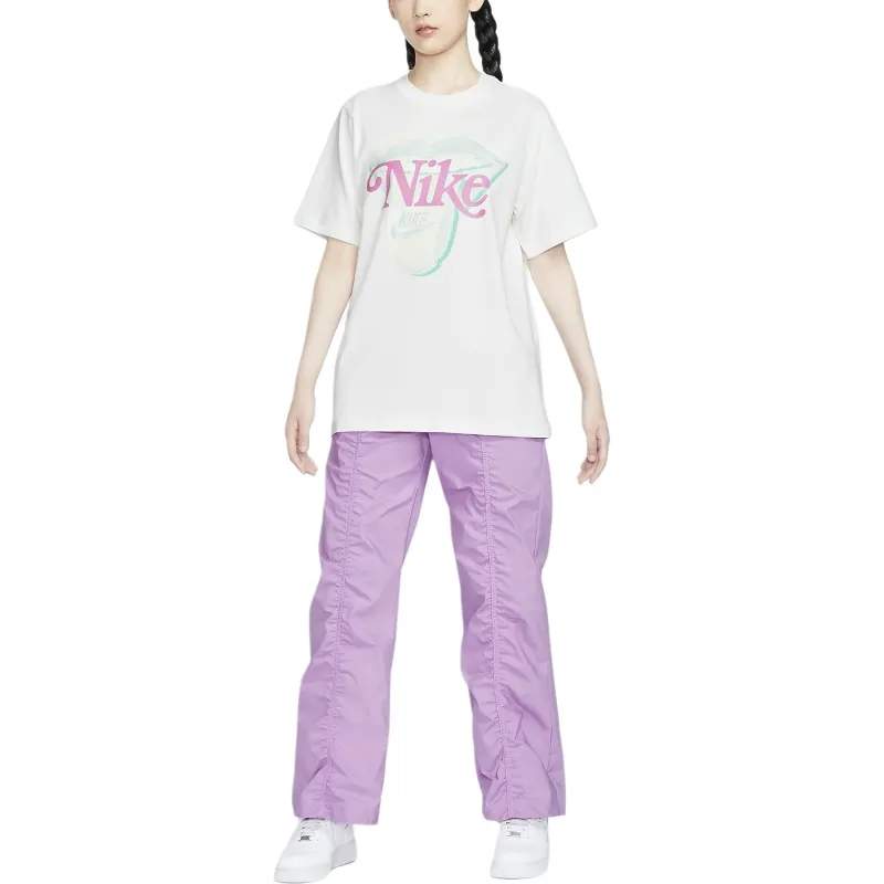 Nike Sportswear Essentials Series T-Shirt Women's Sail Color-2