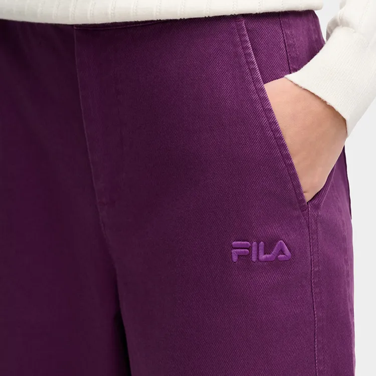 FILA Casual Pants Women's Garden Plum Purple-6
