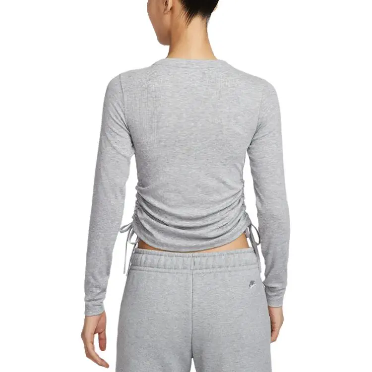 Nike Sportswear T Shirt Women's Dark Gray Mixed Color-4