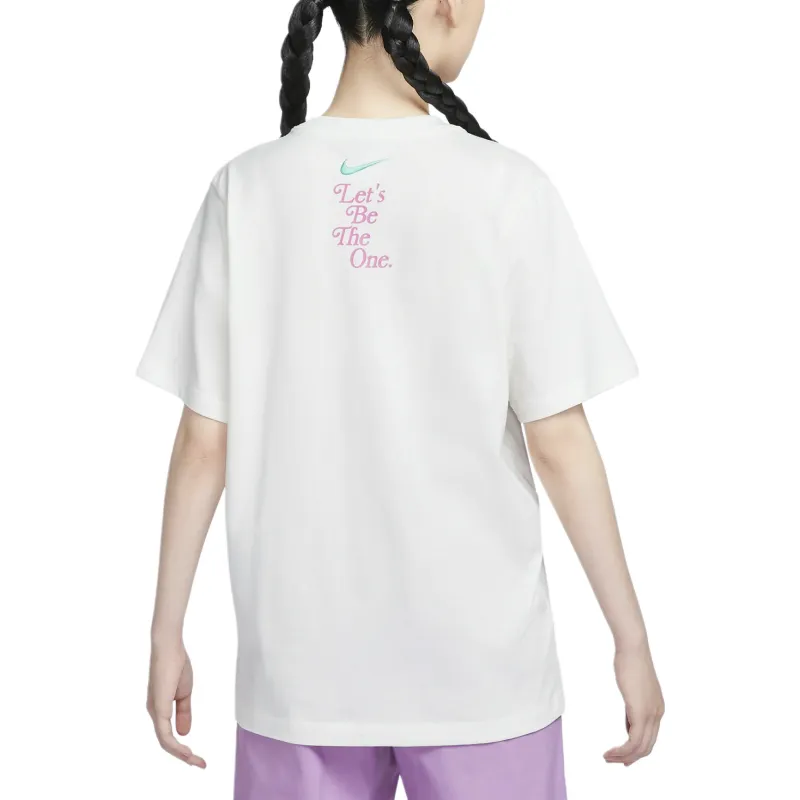 Nike Sportswear Essentials Series T-Shirt Women's Sail Color-4