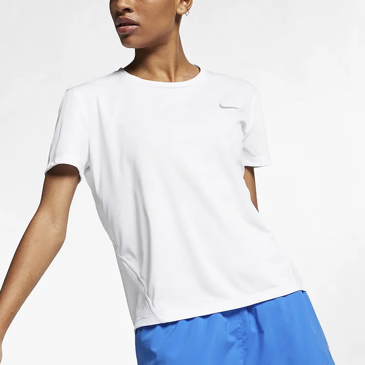 Nike T Shirts Women's White-4