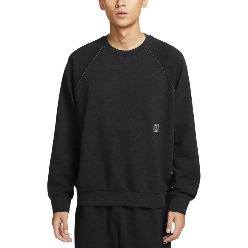 Nike Dri Fit Sweatshirt Men's Black/Mixed Color/Light Ivory/Black-2