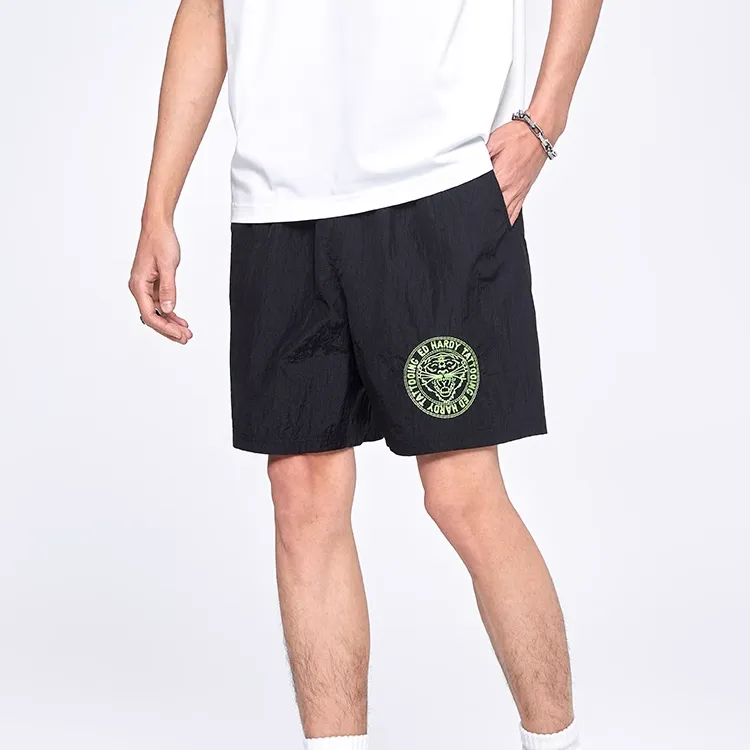 Ed Hardy Casual Shorts Men's Black-3