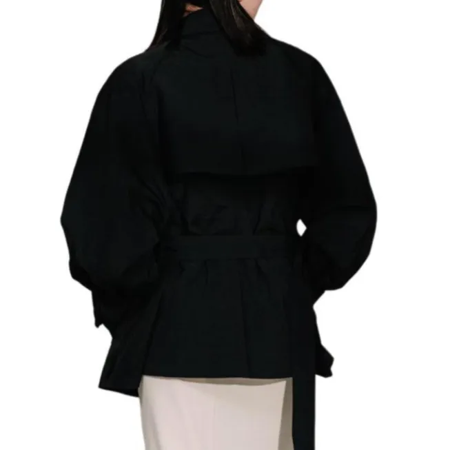 FREAK'S STORE Trench Coat Women's Black-1