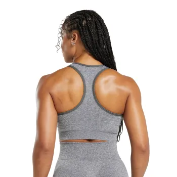 GYMSHARK Sports Underwear Women's Strand Gray/White Mud Gray