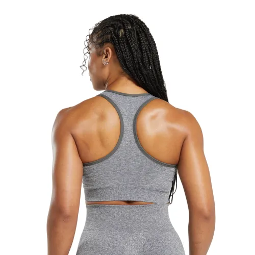 GYMSHARK Sports Underwear Women's Strand Gray/White Mud Gray
