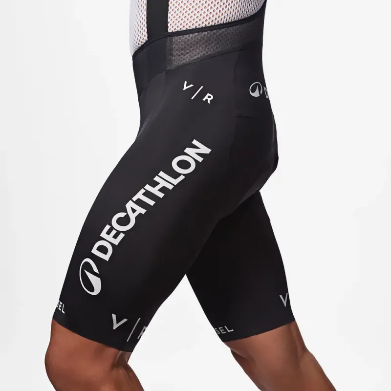 DECATHLON Cycling Pants Men's Smoky Black/Snow-3