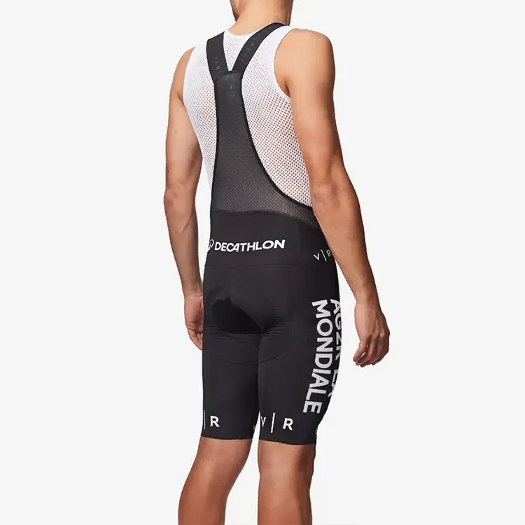 DECATHLON Cycling Pants Men's Smoky Black/Snow-1