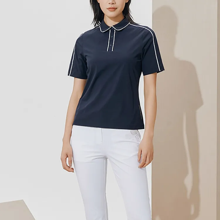 RAPIDO R LINE Polo Shirt Women's Navy Blue-2
