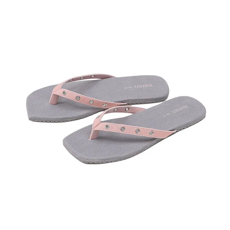 Barphil Slip Resistant Quiet Flip Flops Unisex-3