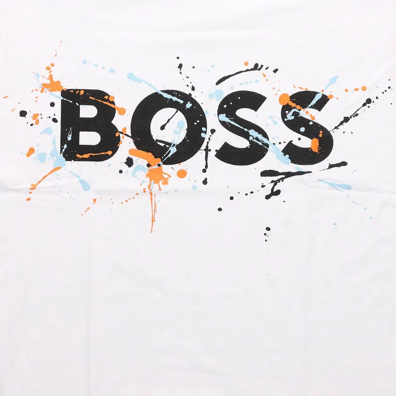 HUGO BOSS T Shirts Men White-4
