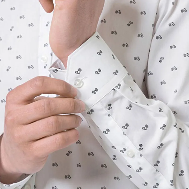 HUGO BOSS Shirts Men White-4