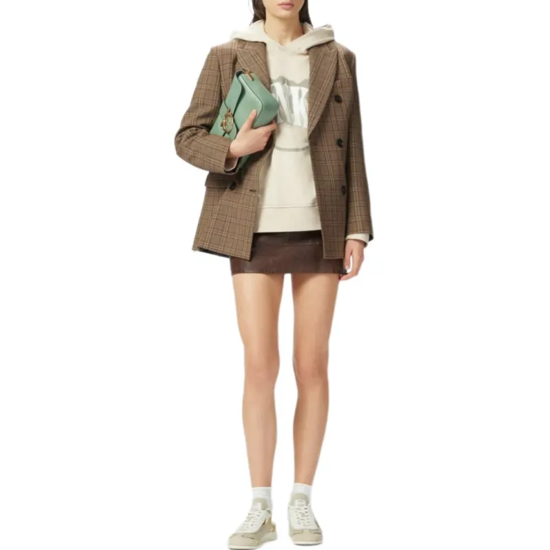 PINKO Logo print Hoodie-4