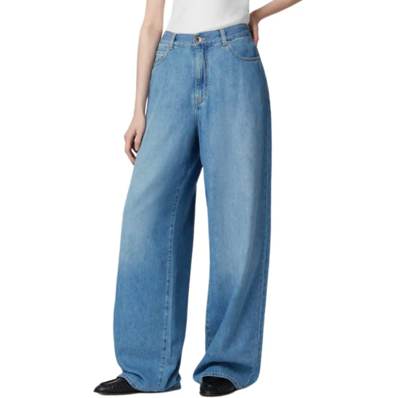 PINKO Wide leg Jeans-4