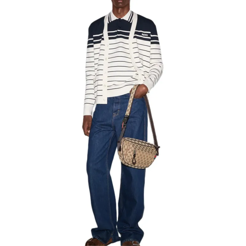 GUCCI SS25 Spring Collection Knitwear Men's White-1