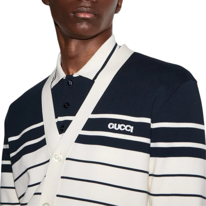 GUCCI SS25 Spring Collection Knitwear Men's White-5
