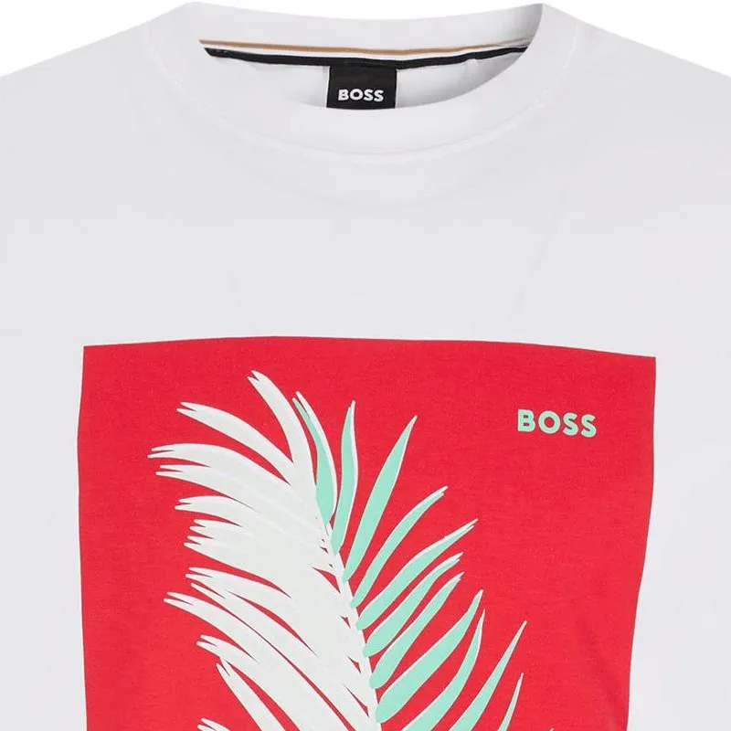HUGO BOSS T Shirts Men White-4