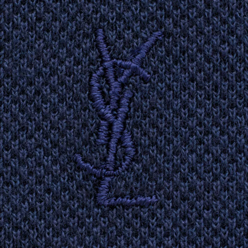 SAINT LAURENT Cassandre Polo Shirt-2