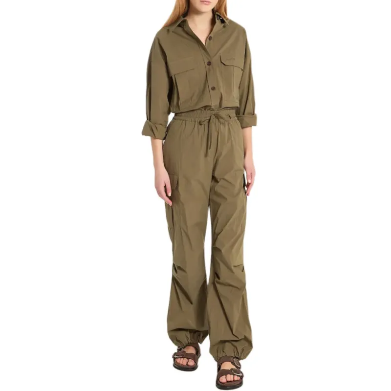 PAROSH Shirts Women's Green-1