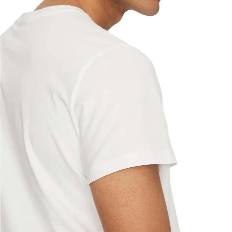 HUGO BOSS Logo embroidered Crew neck T shirt-3