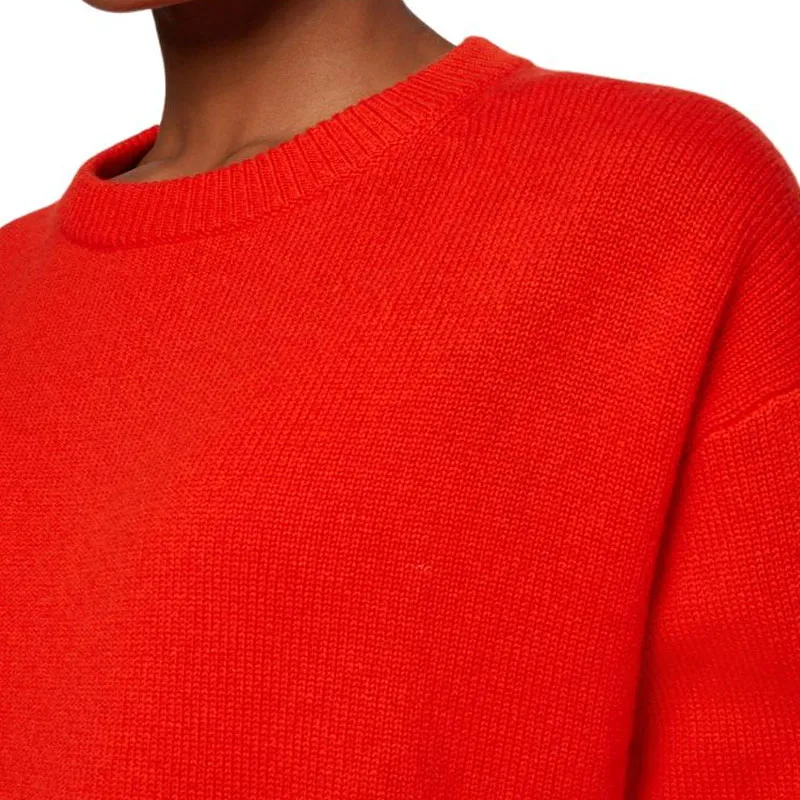 HUGO BOSS Cashmere Sweaters Women's Orange-4