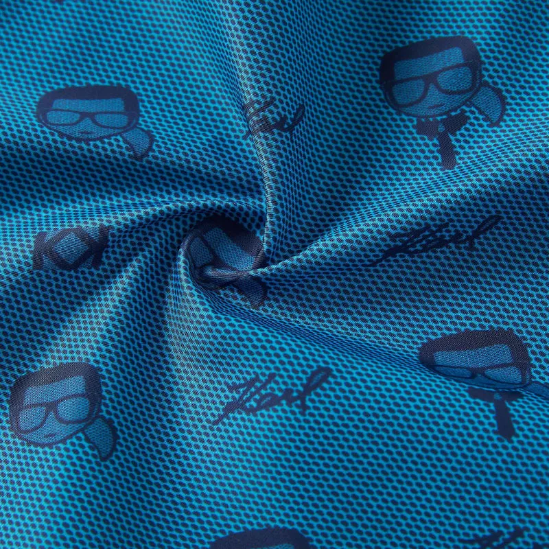 KARL LAGERFELD Casual Shorts Men's Blue-3