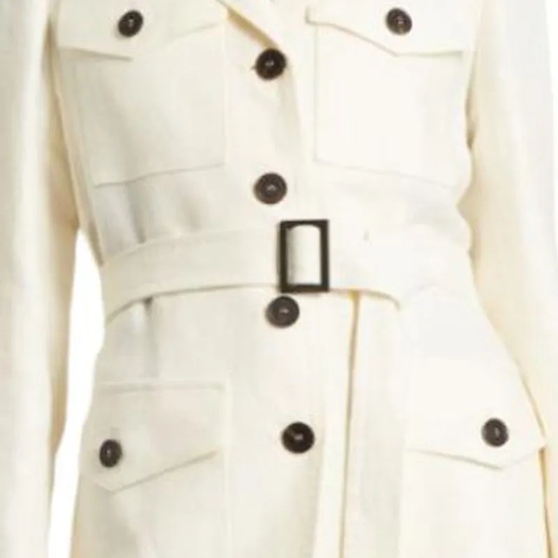 MaxMara Studio Jackets & Coats Women's White-3