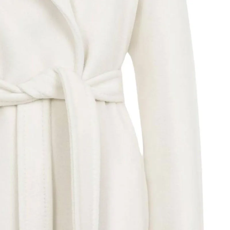 MaxMara Fragore Belted Long Sleeved Coat-3
