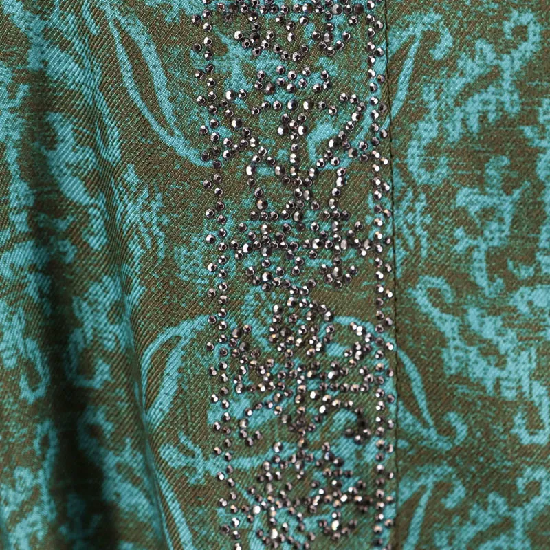 MaxMara Printed Pleated Dress-2