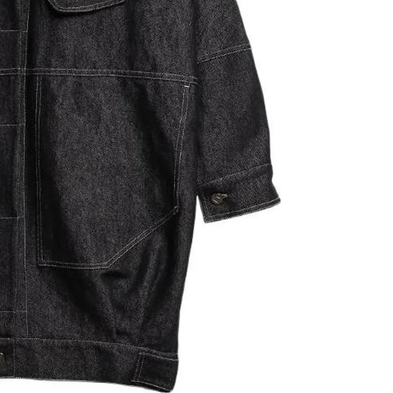 MaxMara Denim Jacket Women's Black-4