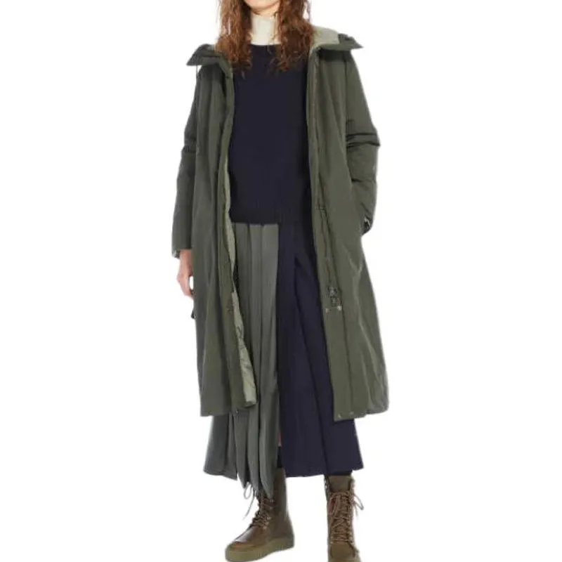 WEEKEND MaxMara Managua Asymmetric Pleated Skirt-3